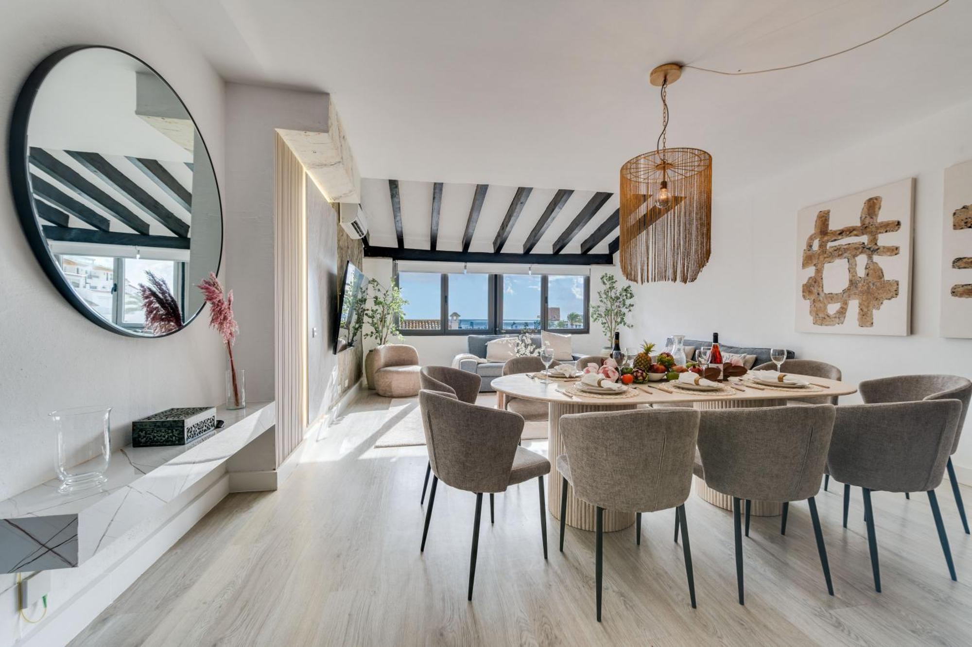Ferienwohnung Vacation Marbella I Stylish 5Bdr Penthouse, Sea And Marina View Exterior foto